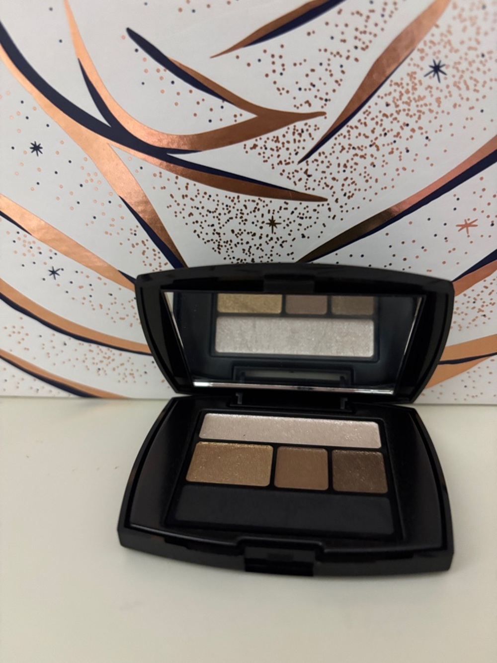 Lancome Neutral Eyeshadow Palette - Champagne, Gold & Brown Shades